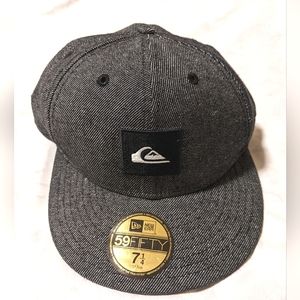 Quiksilver Grey & Black NewEra Sports Cap